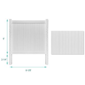 654654 6ft*6ft Privacy Fence(without posts)