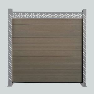 01 6ft*6ft with aluminum decorativepanel (without posts)