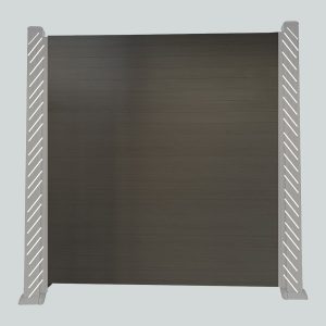 24 6ft*6ft fully Privacy aluminum fence (without posts)