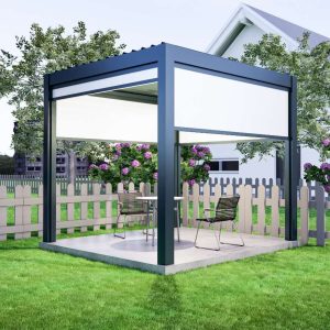 4d5f8d1b4fe39f845b92fbe744e81af 10ft*10ft, electric louver top, four-sided electric sunshade